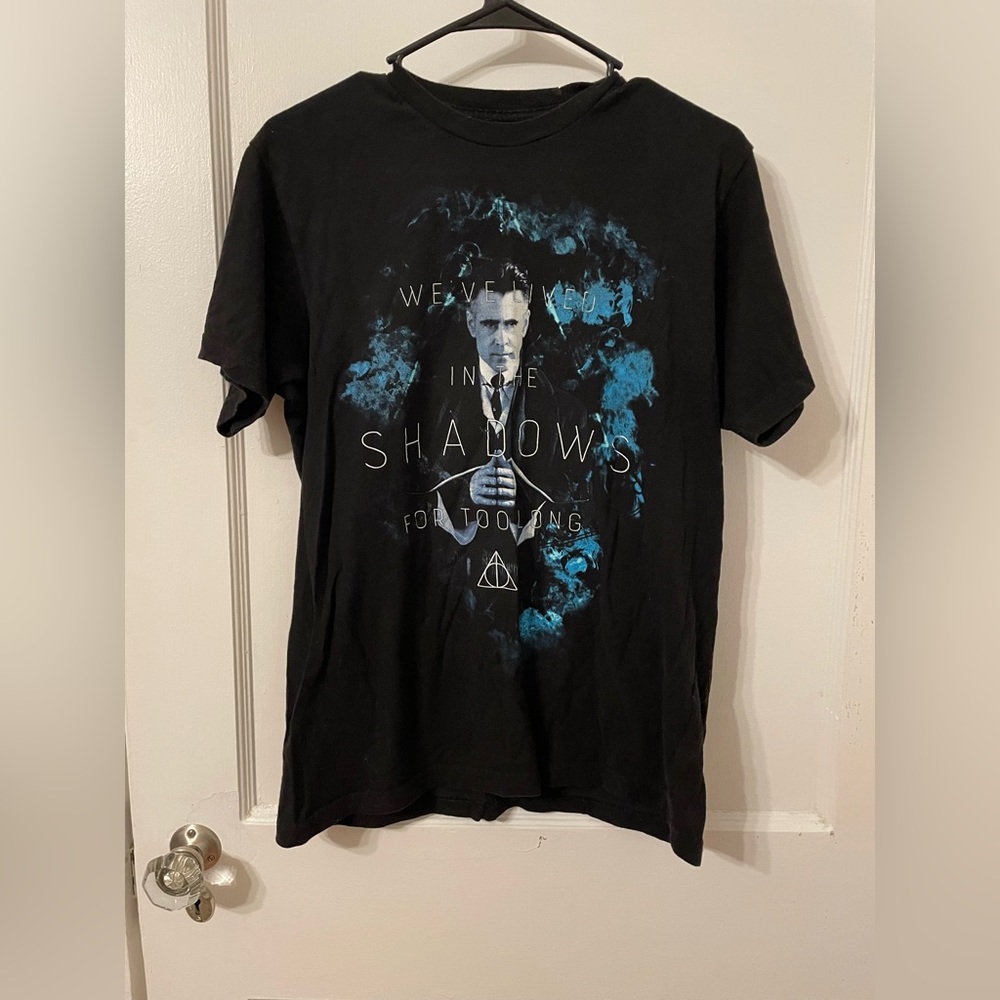 Fantastic Beasts and Where to Find Them Unisex Tee Shirt Medium Blue Black